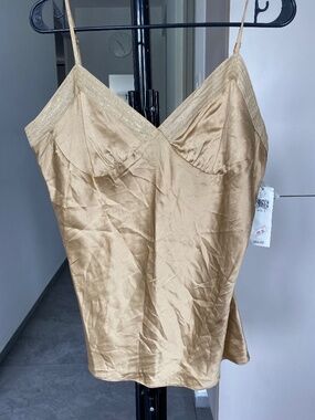 VTG Context NWT Silk Tank y2k size M/8